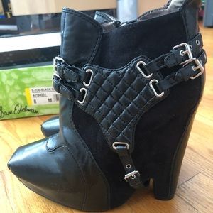 Sam Edelman Zoe Wedge Platform Ankle Boots/Booties